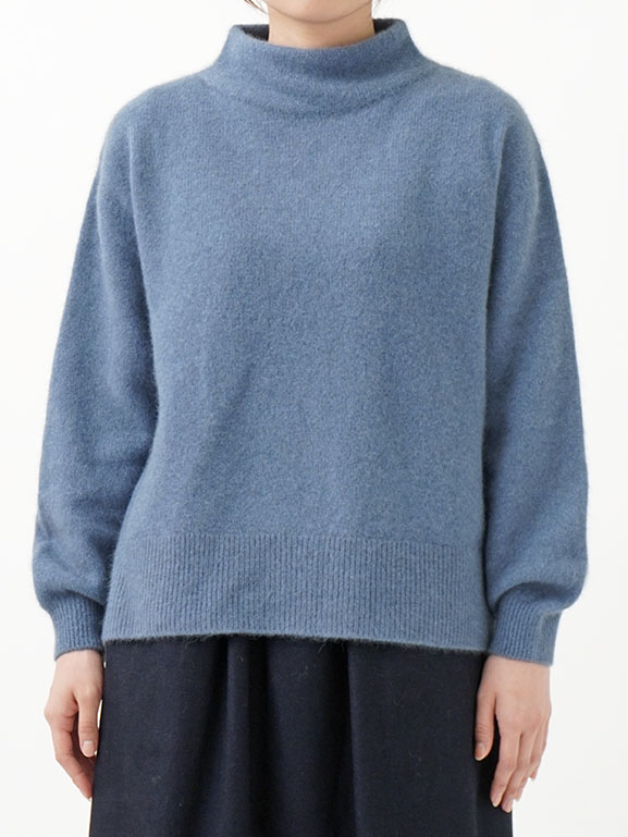 Pal'las Palace　パラスパレス　ラクーンニットプルオーバー　日本製 Pal'las Palace パラスパレス ラクーンニットプルオーバー 日本製