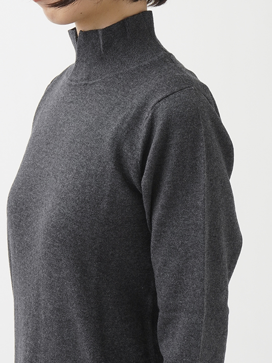 14Gコットンカシミヤ 冬のニットTシャツ