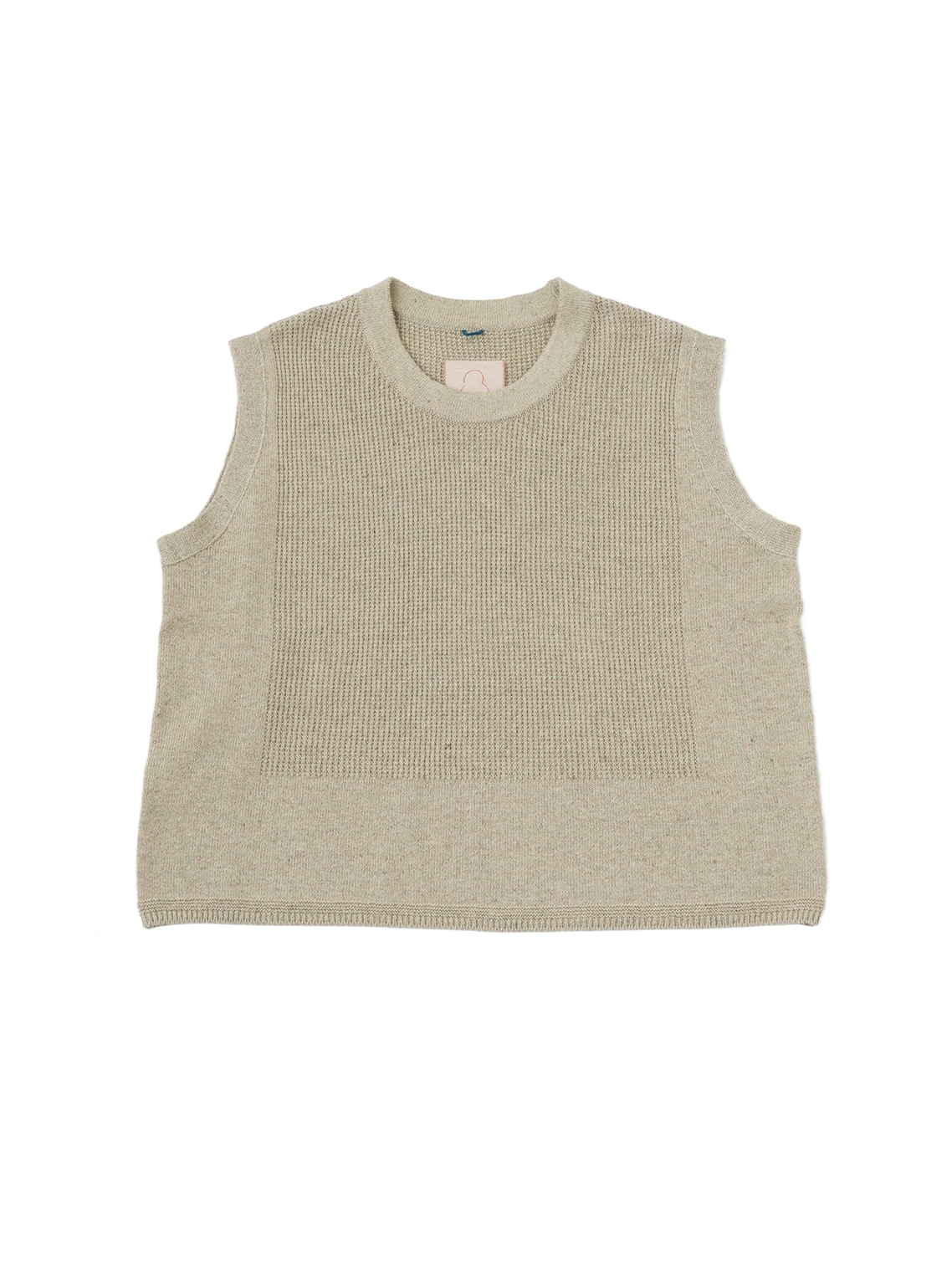 7Gケンプニット クルー襟ベスト