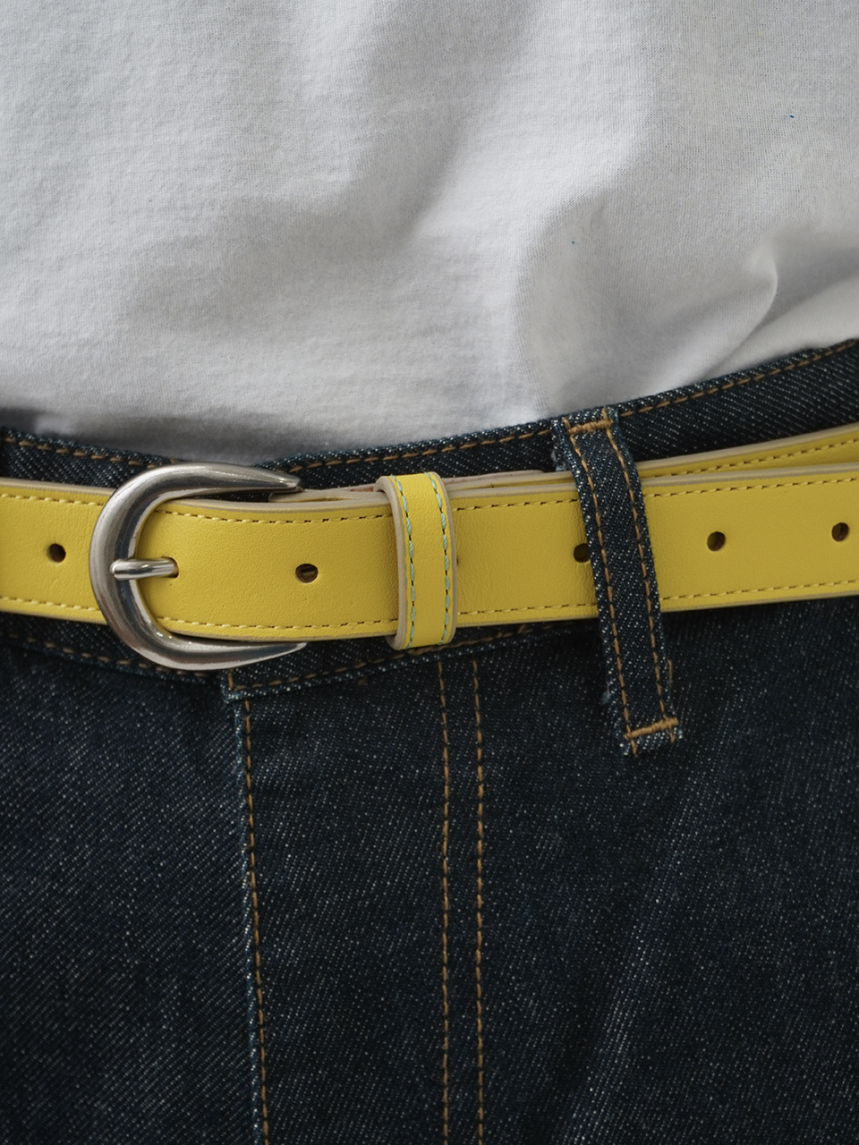 牛革はなごよみカラーベルト