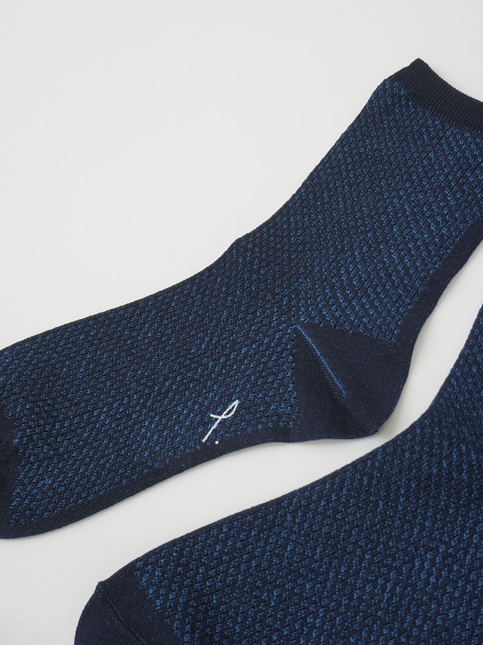 ごまです 64／2綿コーマ メッシュソックス