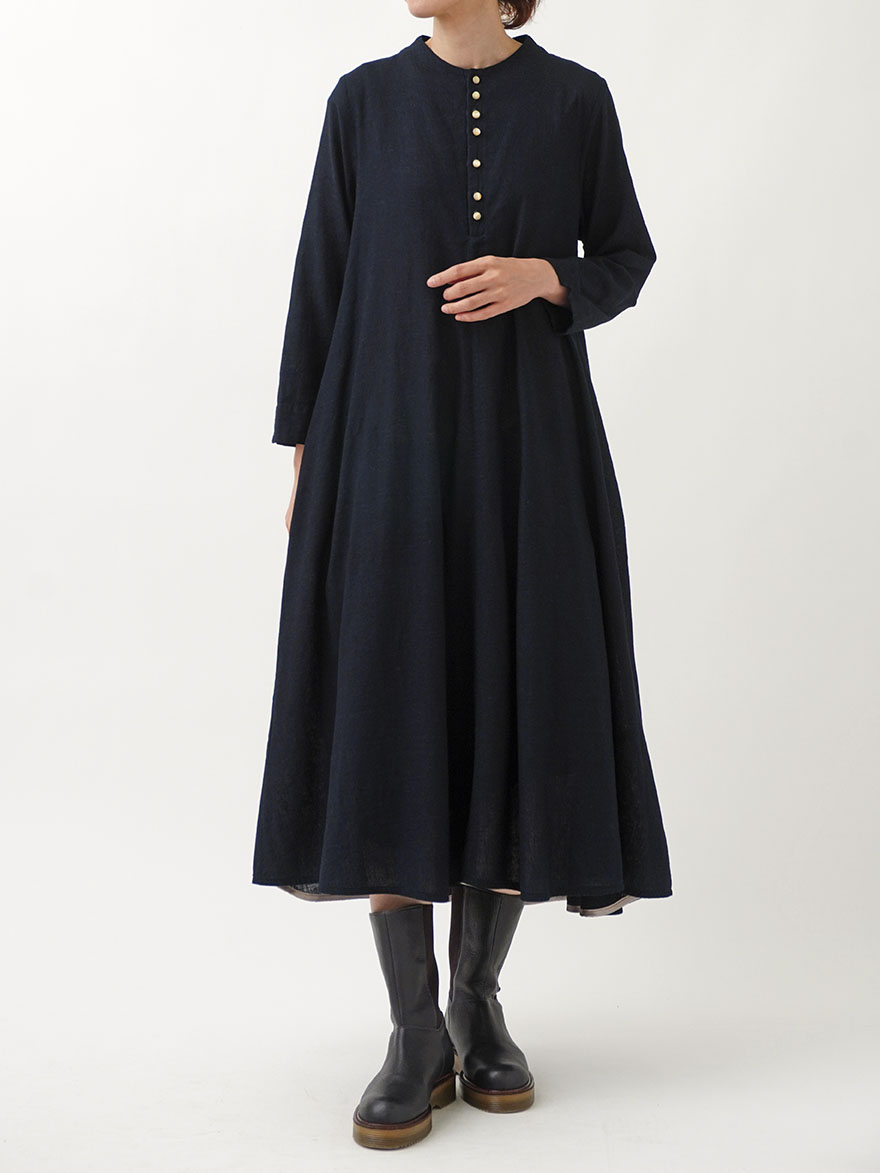 【専用】Pal´las Palace パラスパレス　リネン　シャツワンピース モモコ様専用でス。pal'las palace リネンスタンド襟ワンピース