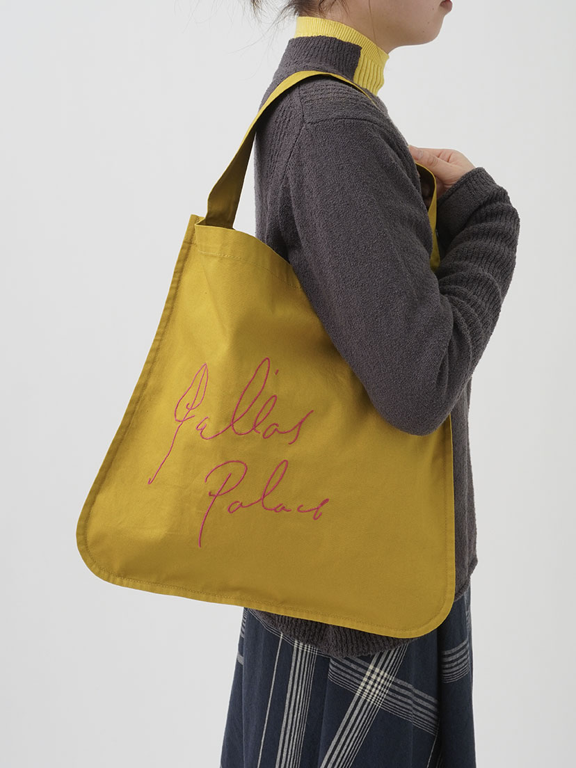 8 YARDS イエロー トートバッグ 値下げしました オックス 刺繍トートバッグ