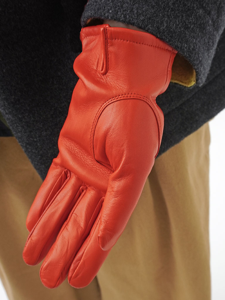 羊革×カシミヤイタリアンラムレザーグローブ
