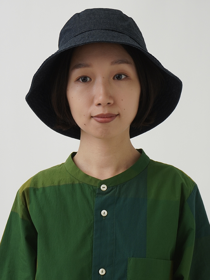 リピーター様　リネンハット　二点 tuduri(つづり) リネンハット 山並みカサブランカ 春夏