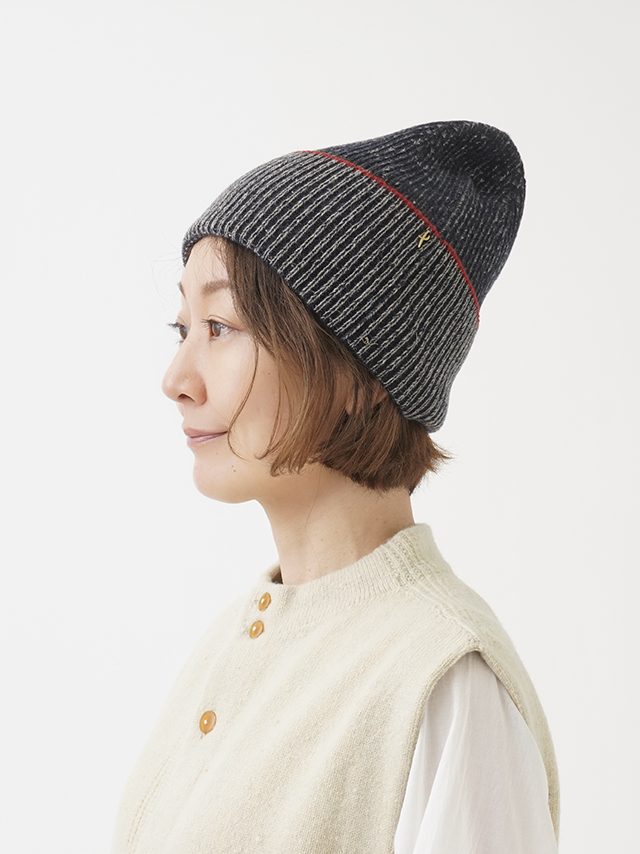 ニットキャップ 1／6パウダーウール ふわニットキャップ