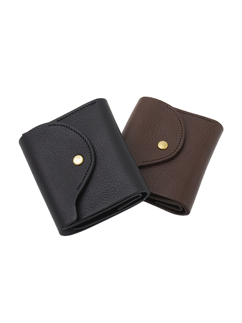 牛革　コンパクト財布