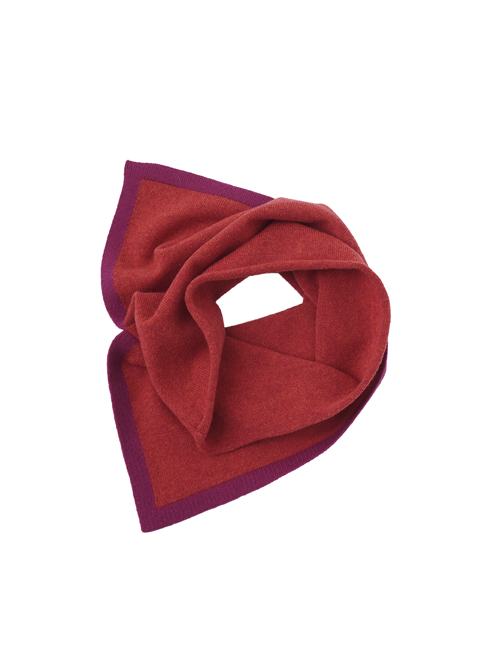 ２／２０ラムウール　かたっぽスリットスヌード