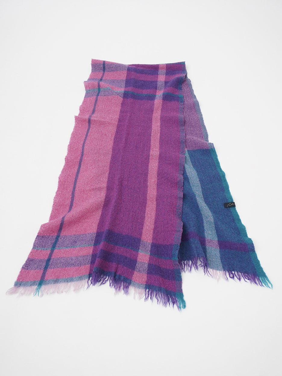 2／48 強縮絨チェックストール