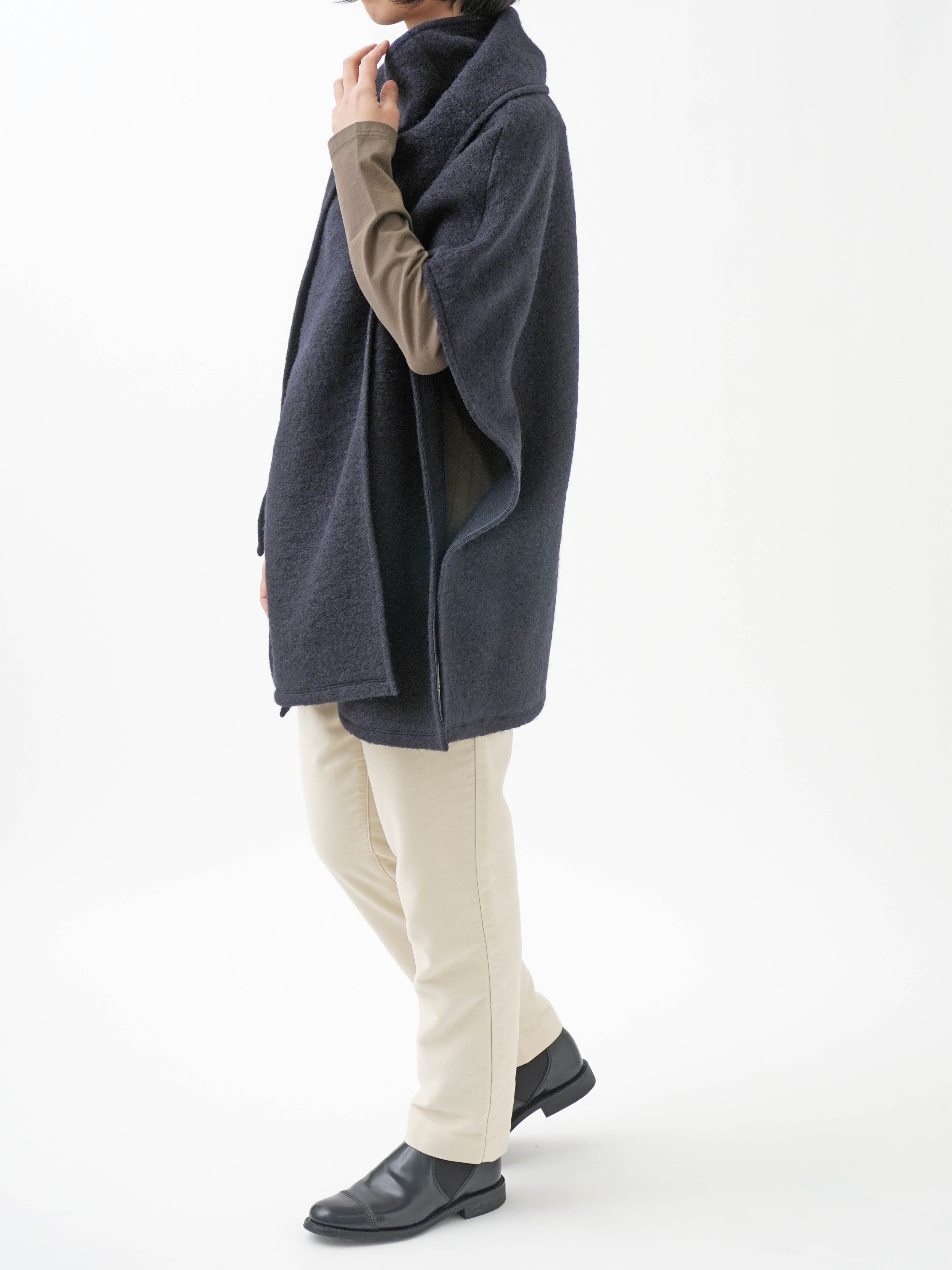 ✨新品✨Rene✨Knit Coat／ニットコート✨ダークネイビー✨34 Theodore Coat | Jenni Kayne