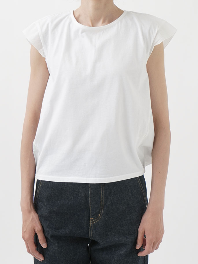 30／－ナチュラルソフト天竺×60／ローン フレンチTシャツ