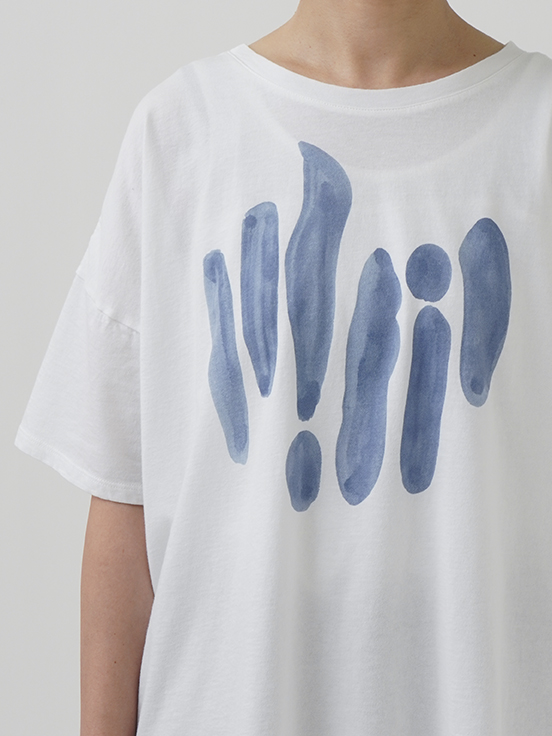 【美品】ENFOLD ソフト天竺 デコラティブ Tシャツ フリル M ENFOLD(エンフォルド)｜ソフト天竺 リボンモチーフTシャツ