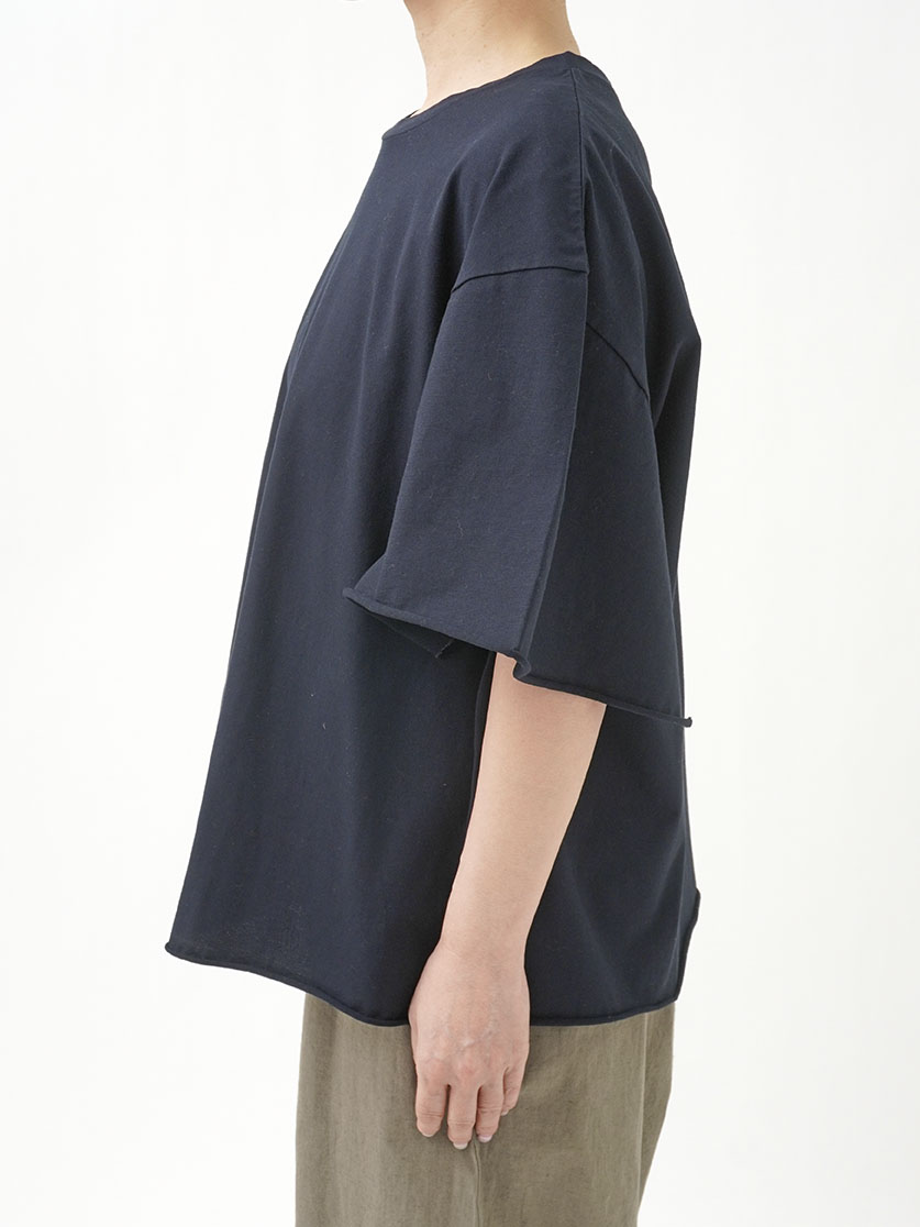 ぽんちょ 60／2強撚SZ天竺 ポンチョTシャツ