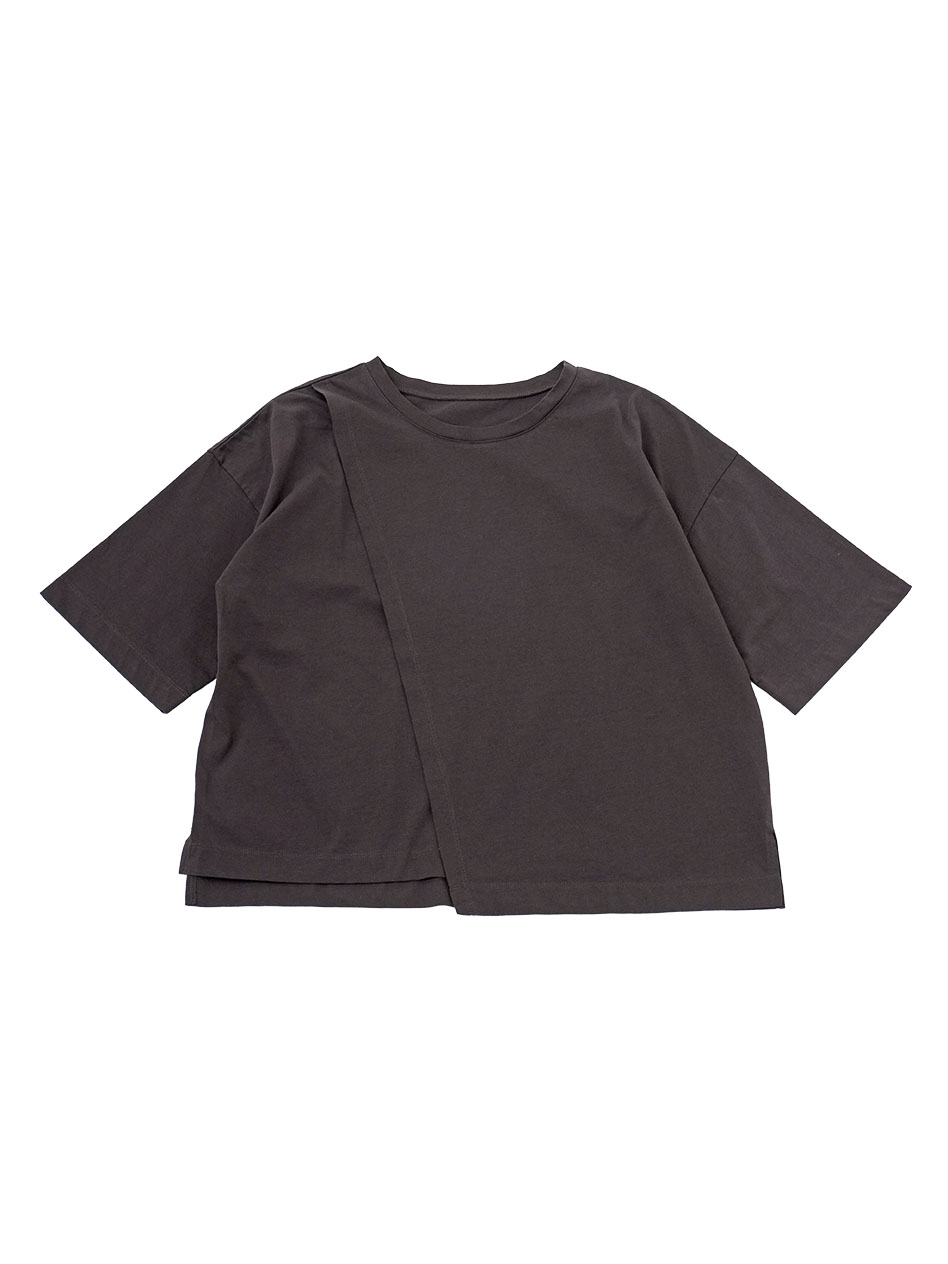 72／2サイロプレミアム天竺 スリットTシャツ