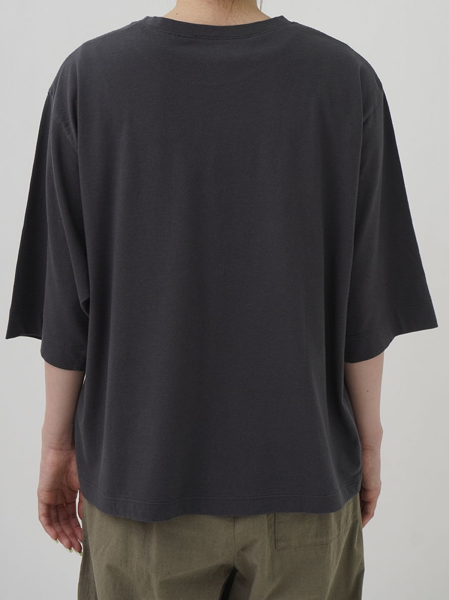 30／－ナチュラルソフト天竺 五感プリントTシャツ