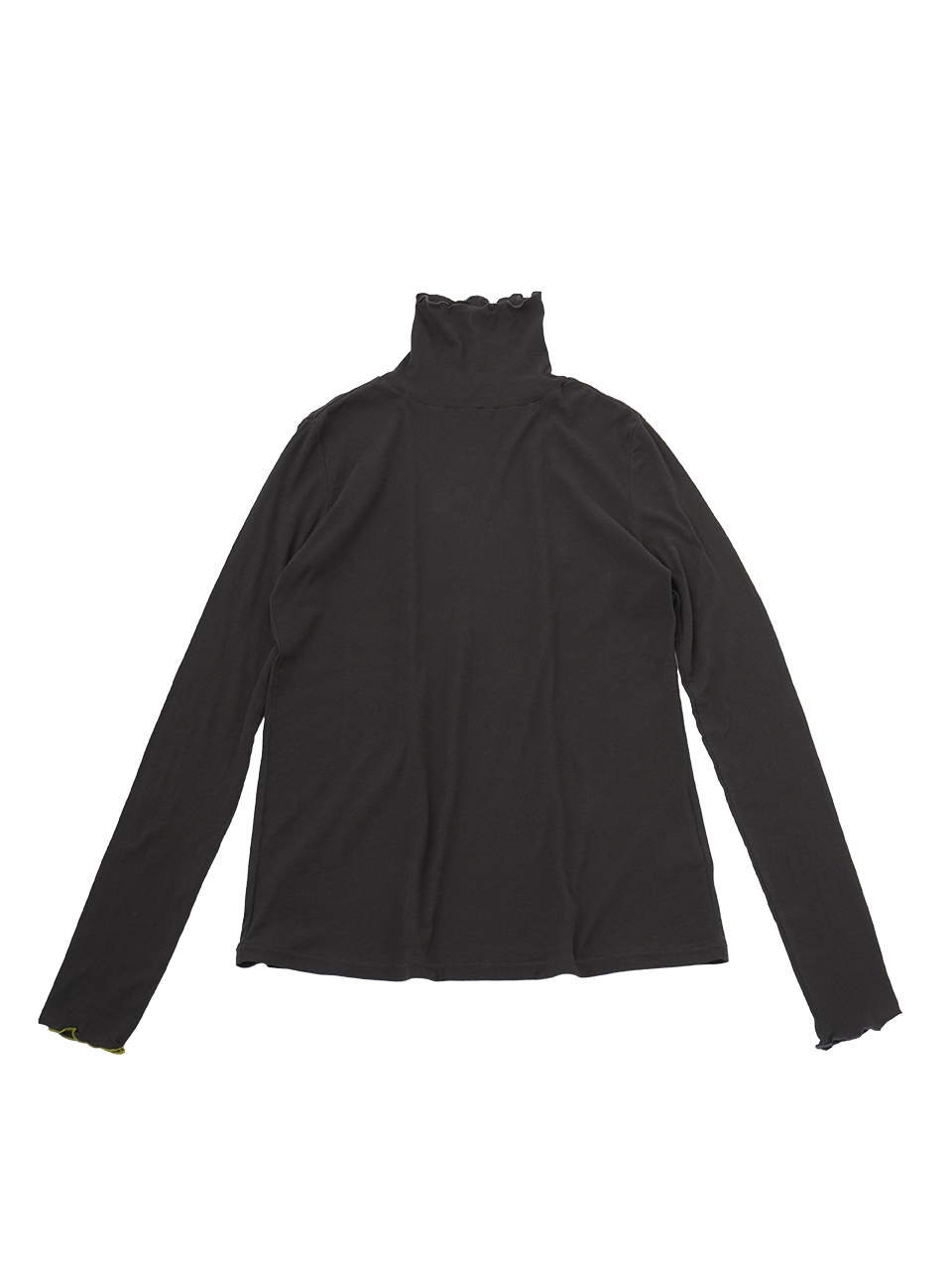 ８０／－シアーストレッチフライス　タートルネックＴシャツ