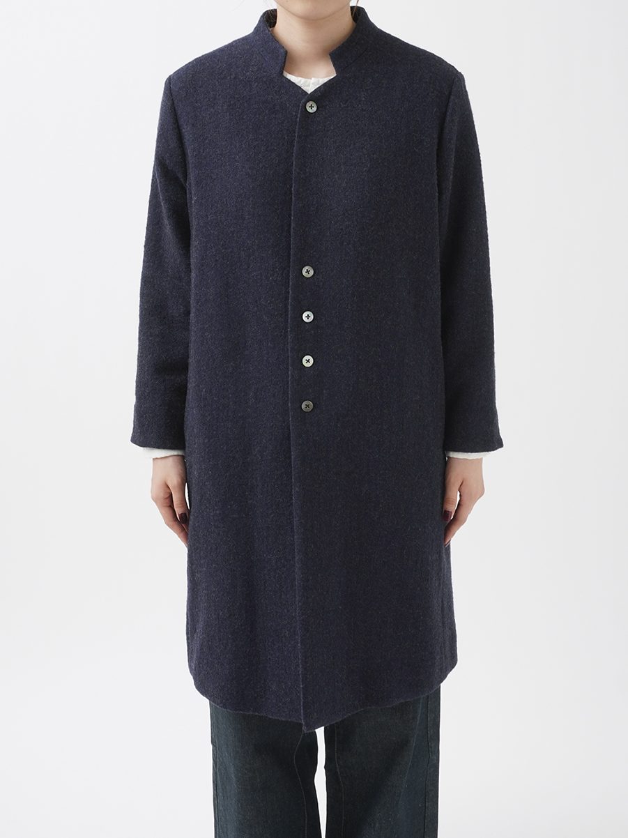 ガーゼヘリンボン 軽いコート