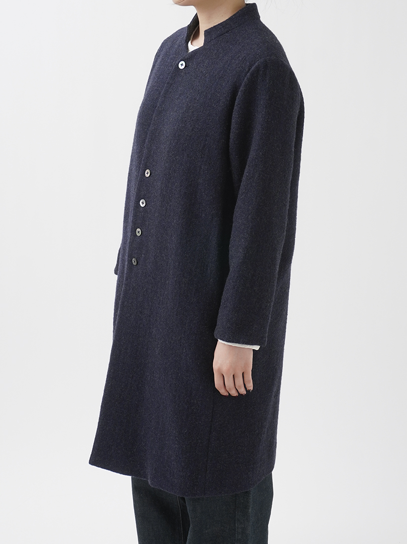 ガーゼヘリンボン 軽いコート