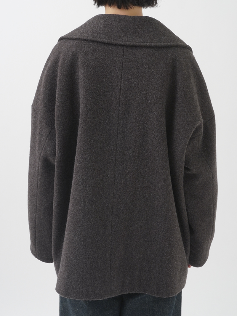 ラムウールビーバー ゆったりPコート