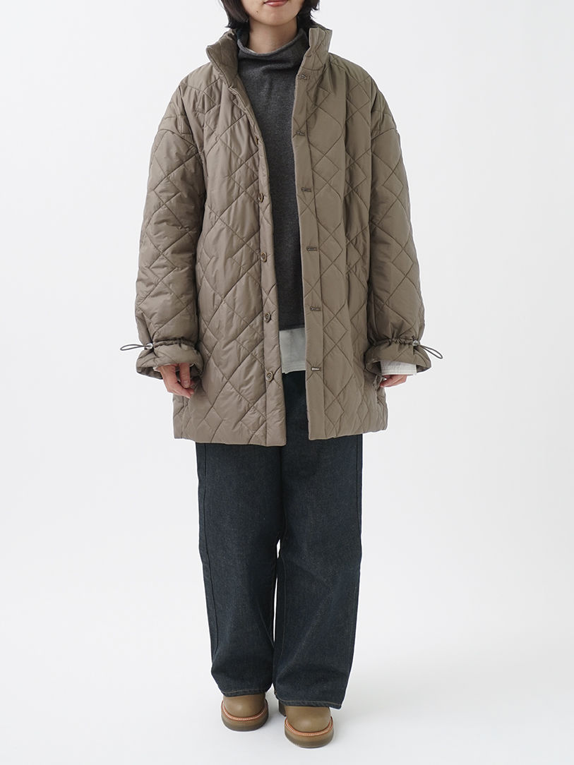 美品　【Curensology】キルティングハーフコート Curensology(カレンソロジー)/＜&RC＞CL-10キルティングハーフコート