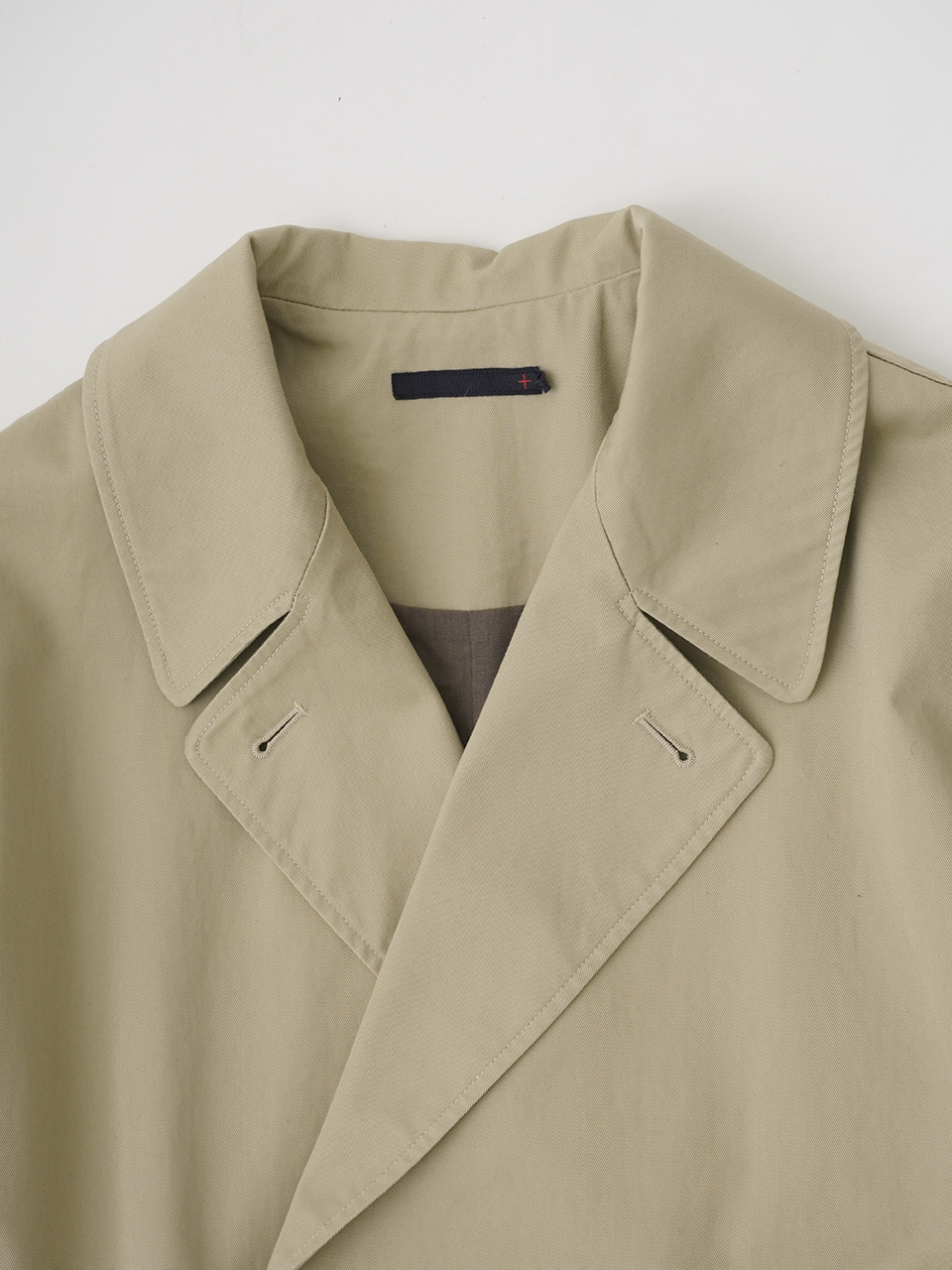 3／1ツイルクロス ノースリーブスプリングコート