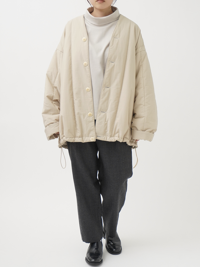 PLACEの2017aw キルティングナイロンジャケット PLACEの2017aw キルティングナイロンジャケット