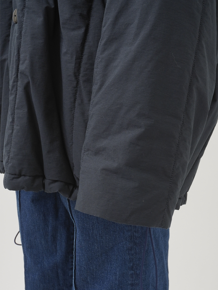 綿ナイロンダンプ ビッグシルエットキルトジャケット