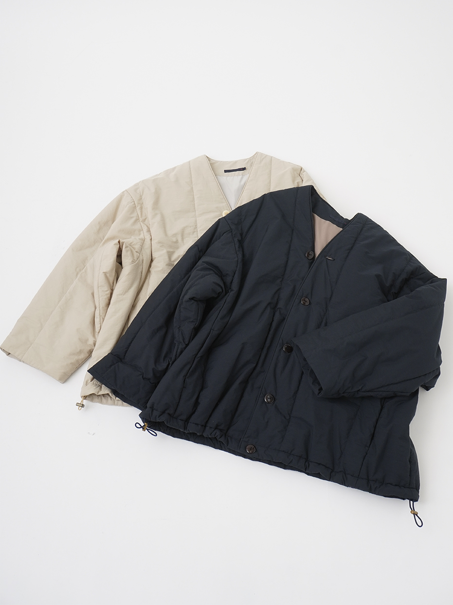 【希少】ずっと真夜中でいいのに キルトナイロンジャケット Nylon Jacket (Gray) - ZUTOMAYO MART