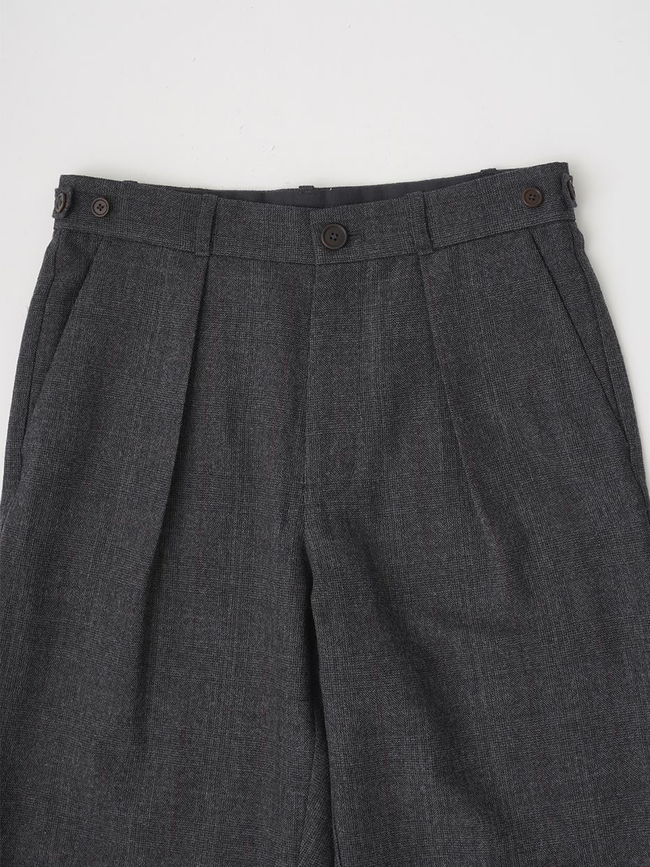 Spick and span  グレンチェック　テーパードパンツ Amazon.co.jp: Spick and span グレンチェック テーパードパンツ