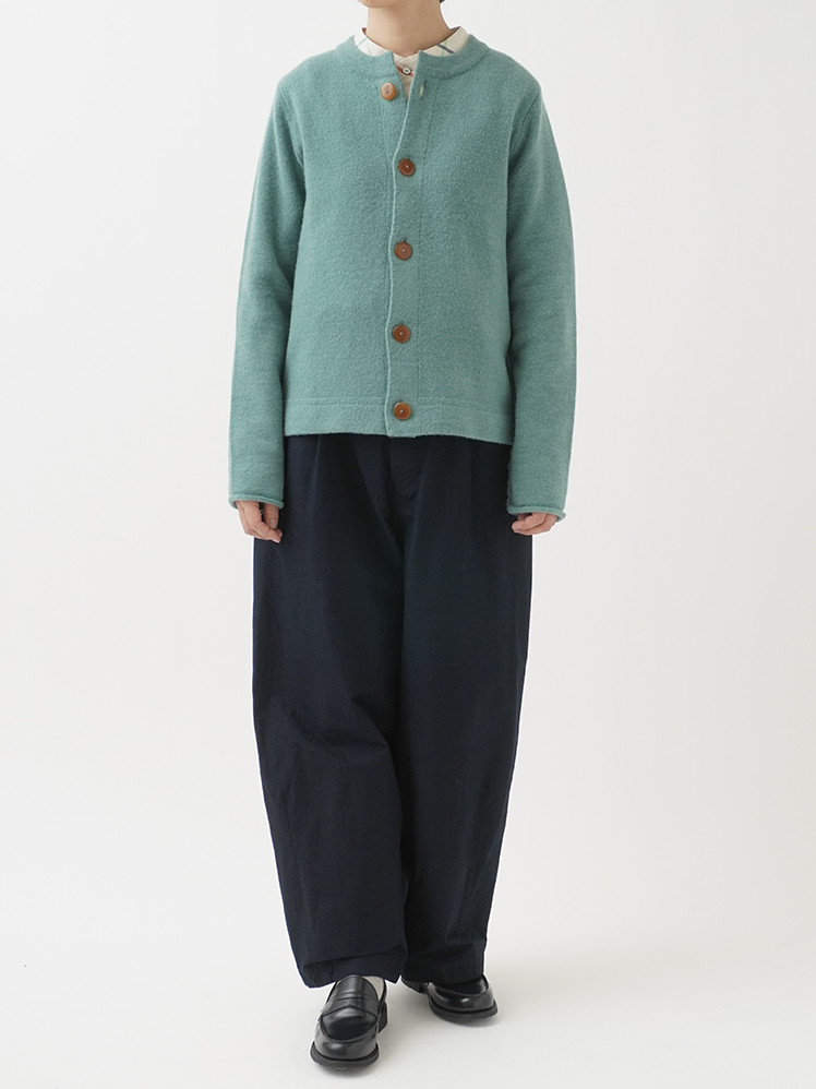 インディゴウェザー タックバルーンパンツ