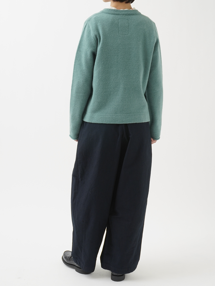 インディゴウェザー タックバルーンパンツ