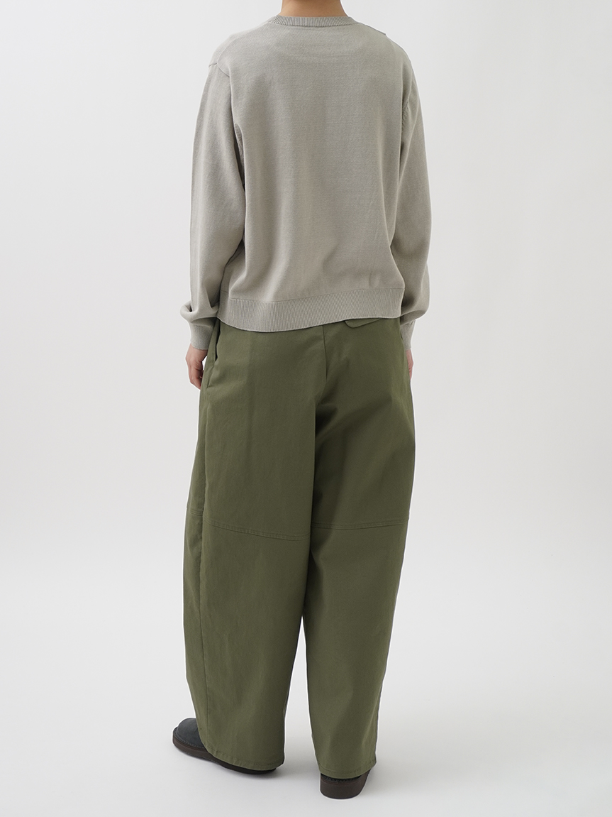 20チノラファーピーチ バルーンパンツ