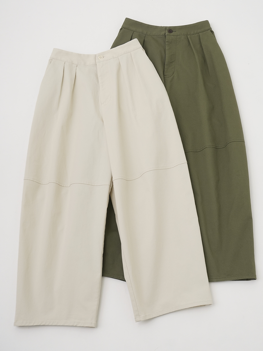 20チノラファーピーチ バルーンパンツ