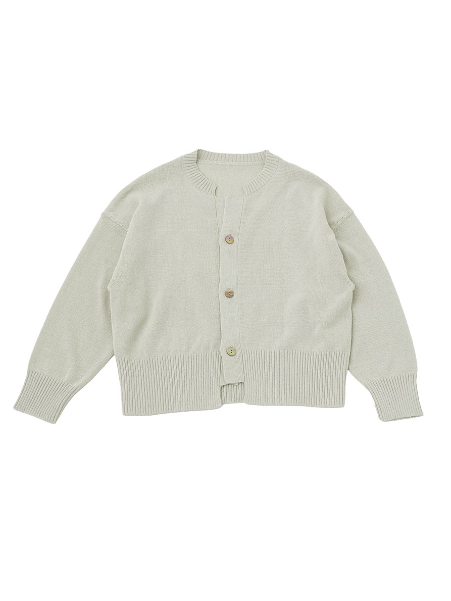 5Gコットンリサイクルナイロン カーディガン