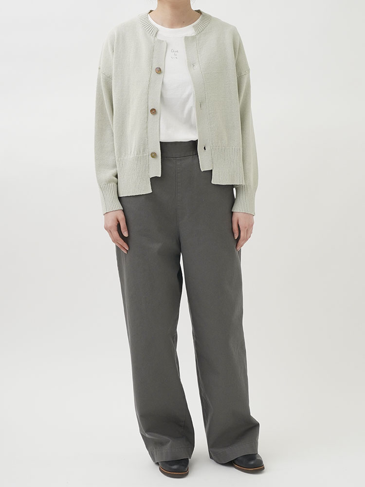 5Gコットンリサイクルナイロン カーディガン