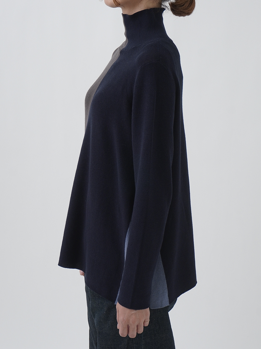 ミントブルー様 スカシガラドルマンニット｜WOMEN｜250ISB70-544D｜AZUL BY