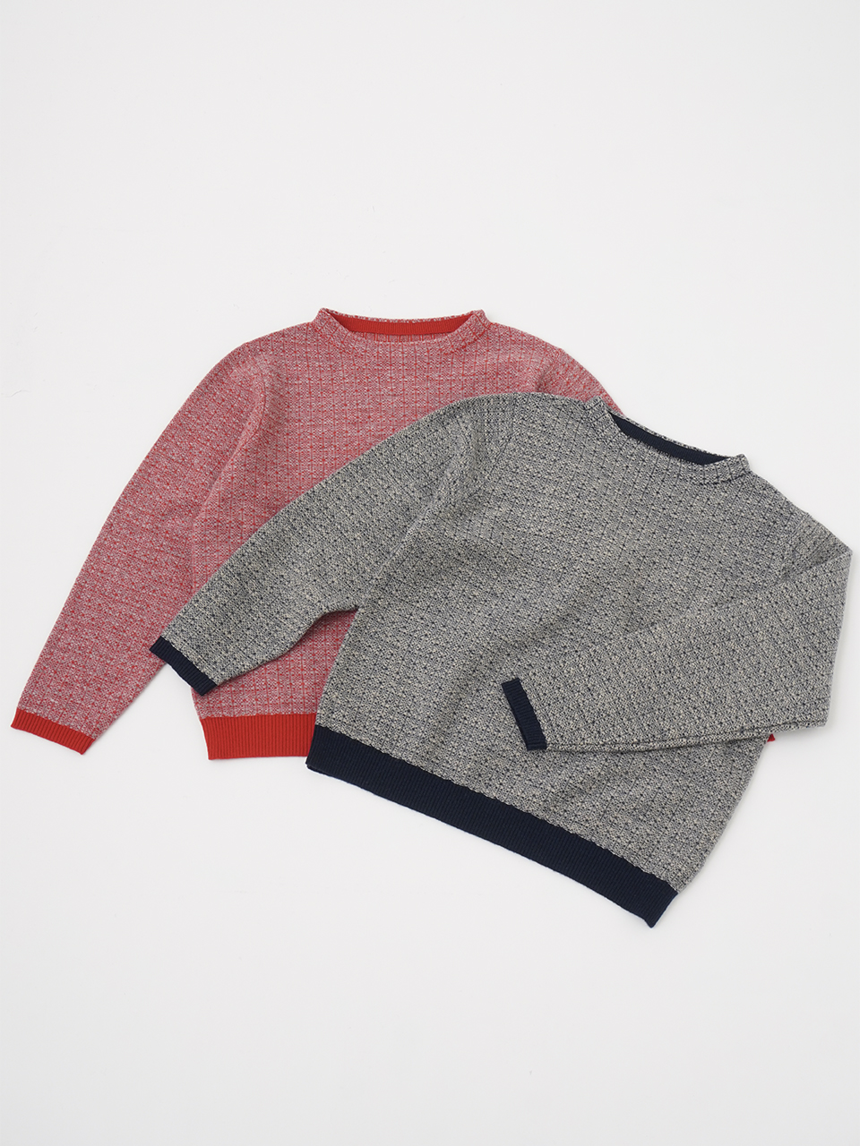 12Gウールジャガード プルオーバー