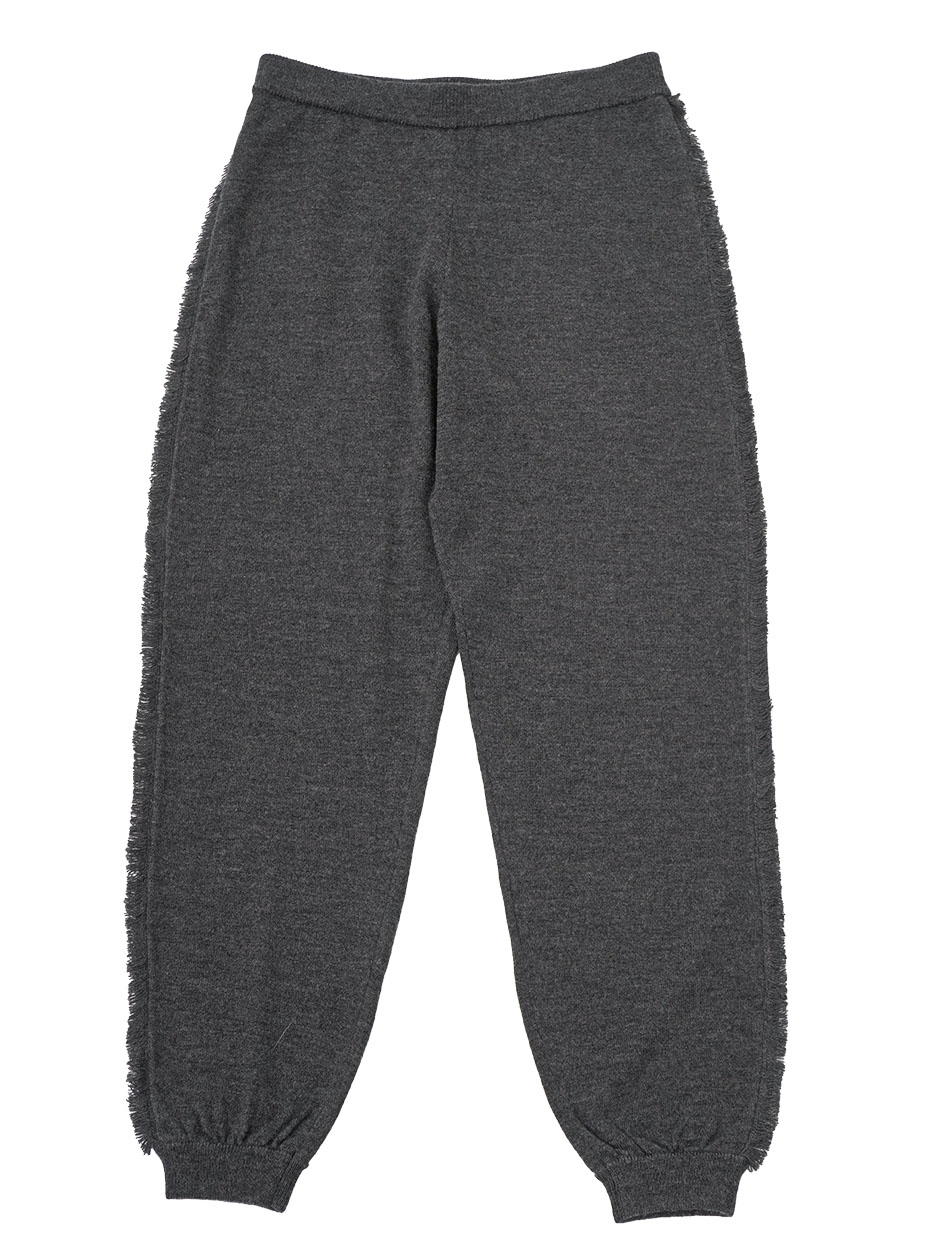 １２Ｇメリノウール　フリンジパンツ