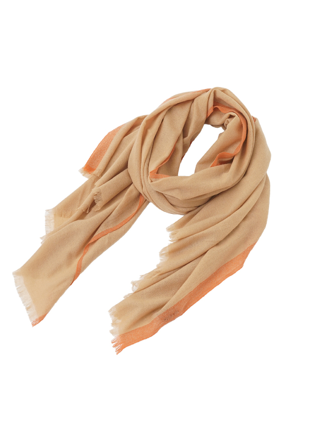 カシミヤ　ガーゼストール