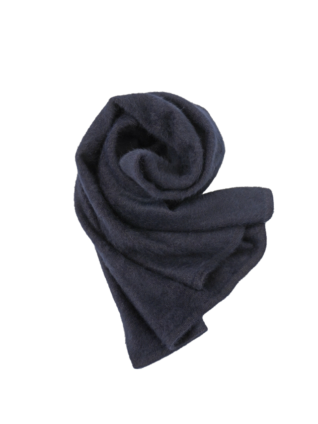 フォックスカシミヤラメニットストール