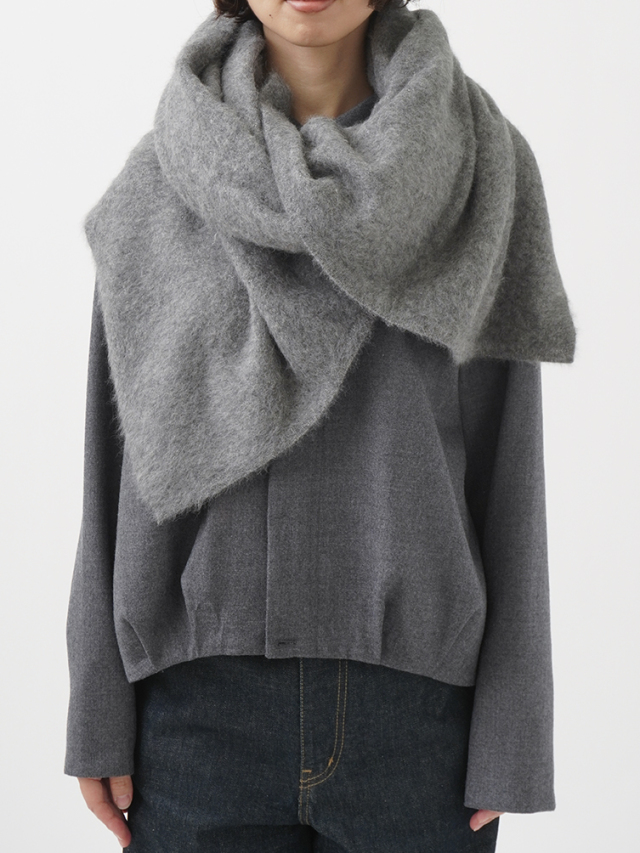 45R ニットレジメンストライプ　ストール 45R ニットレジメンストライプ ストール