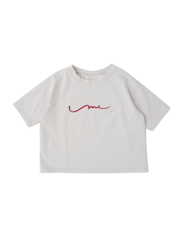 ３０／／天竺ウメモモサクラプリントＴシャツ