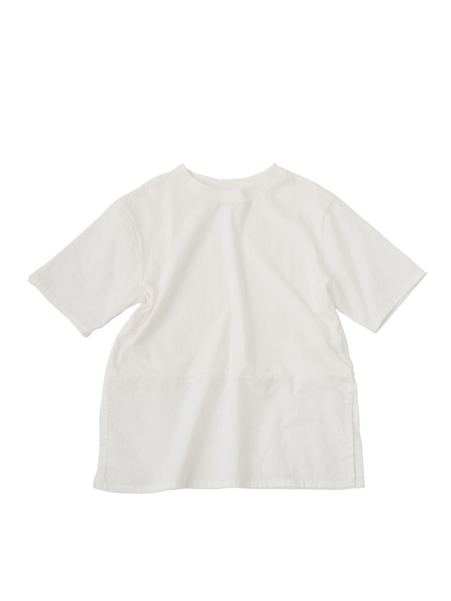 ３０／－ハイゲージ天竺×６０／－ローン　切替Ｔシャツ