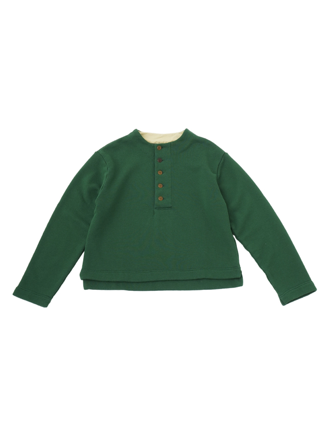 ３０／７裏毛　ヘンリーネックプルオーバー