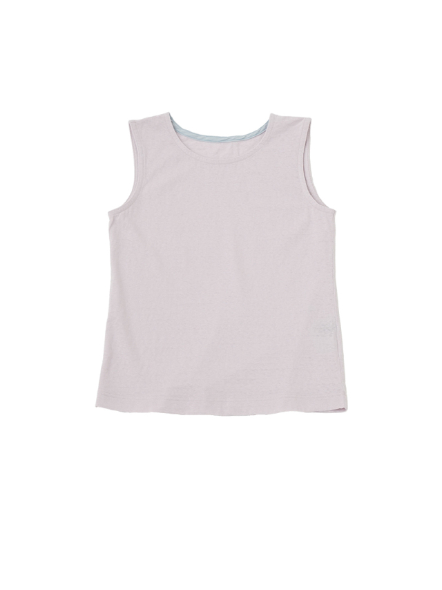 ３０／－ラフィ天竺　製品染タンクトップ