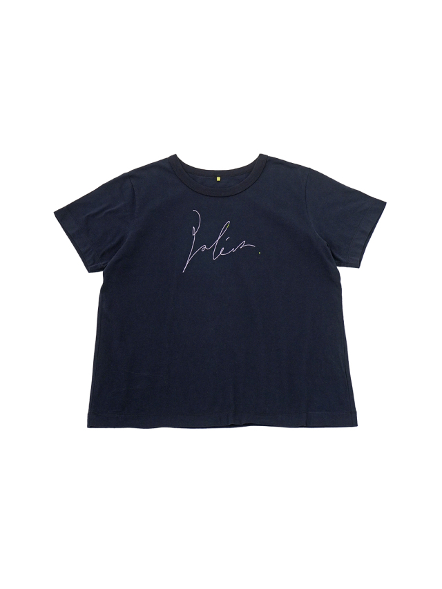 30/-HG天竺 ロゴプリントTシャツ