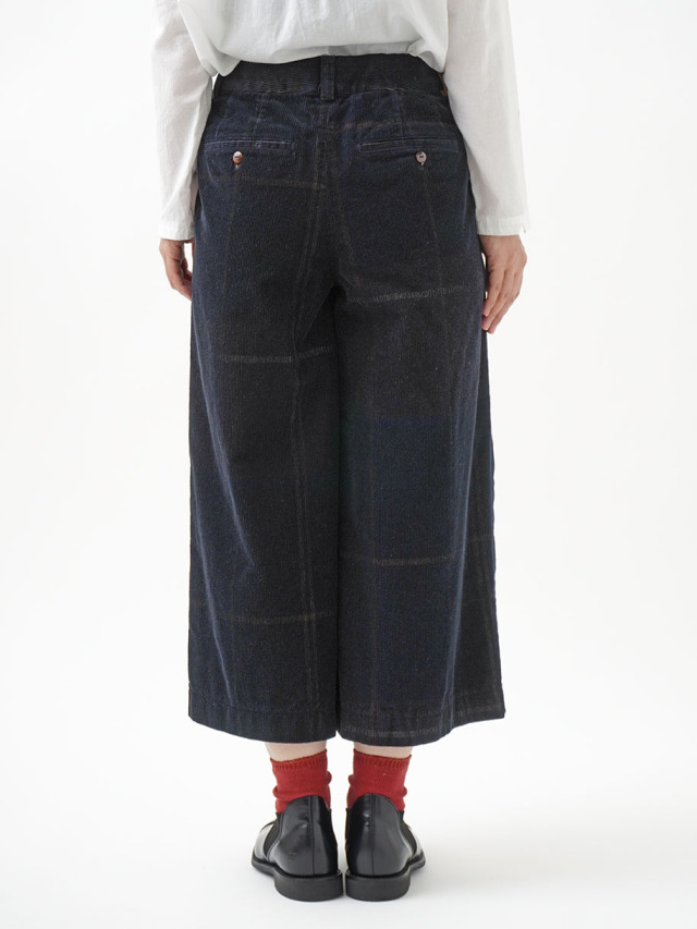 カタログ掲載 2019秋冬 パラスパレス チェックコーデュロイパンツ 日本製