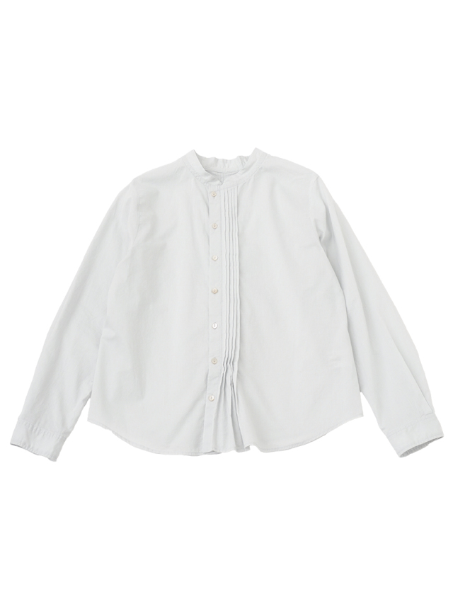 ６０／－ローン　アシンメトリータックシャツ