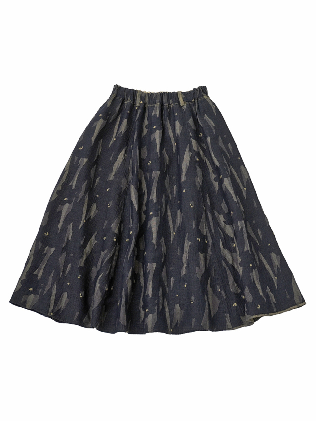 ４０／１×３０／－×３８．５／－ＩＤ新月柄ＪＱ　スカート