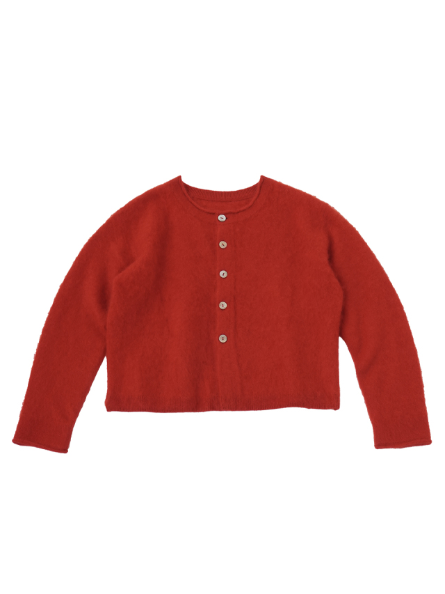 ９Ｇカシミヤファーニット　前後着られるカーディガン